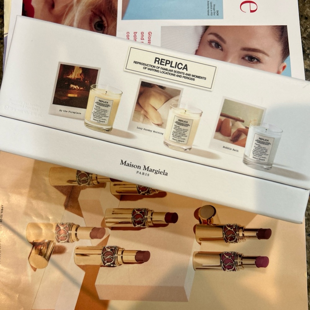 Maison Margiela By The Fireplace, Lazy Sunday morning, Bubble Bath Candle Set